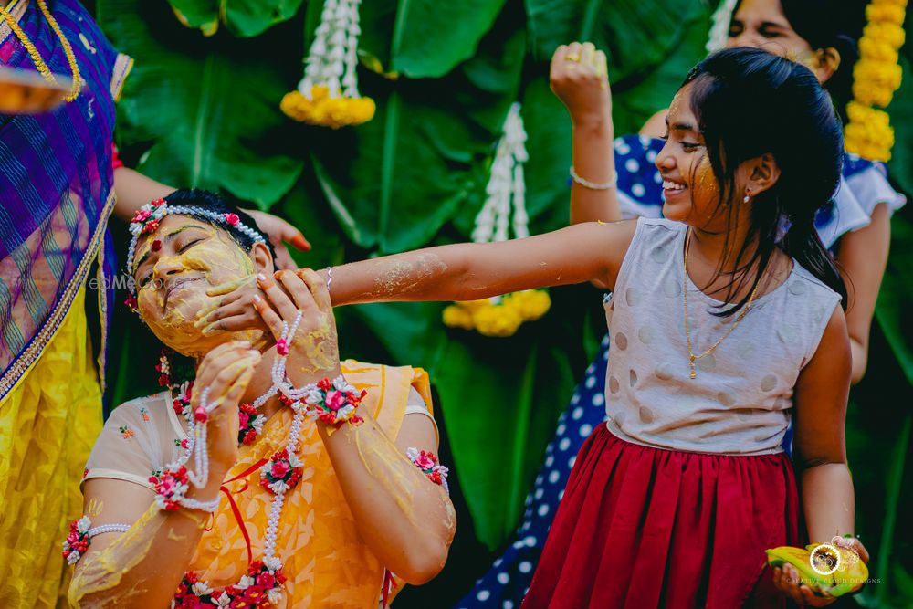 Photo From Mounica's | Haldi Ceremony | Candid Pictures - By Creative Cloud Designs