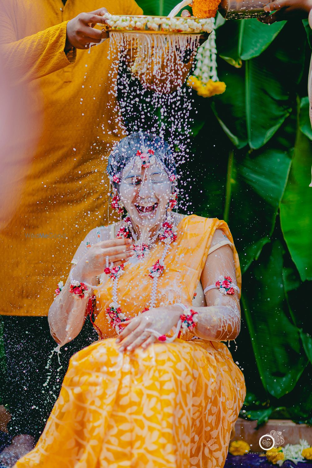 Photo From Mounica's | Haldi Ceremony | Candid Pictures - By Creative Cloud Designs