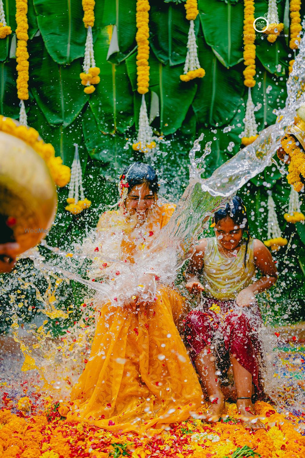 Photo From Mounica's | Haldi Ceremony | Candid Pictures - By Creative Cloud Designs