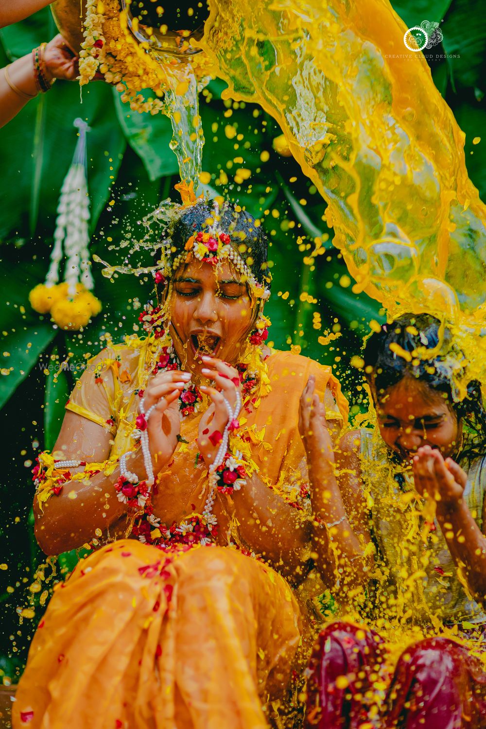 Photo From Mounica's | Haldi Ceremony | Candid Pictures - By Creative Cloud Designs