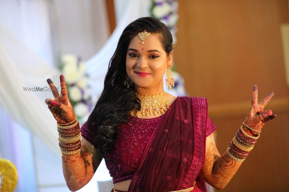 Photo From Southindianbride Reception - By Beauty by Sonali