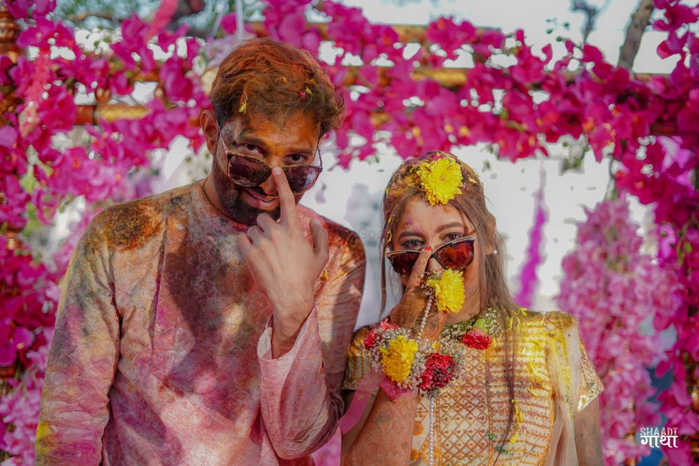 Photo From All Pink Holi Haldi - By Gulmohar inc. - Bespoke Weddings
