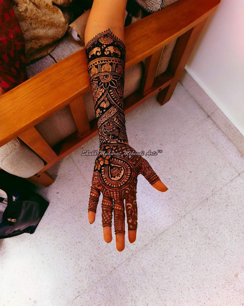 Photo From God portraits in bridal mehndi are a great choice for 'em auspicious and blessed feels. - By Shubh Muhurat Mehendi Arts