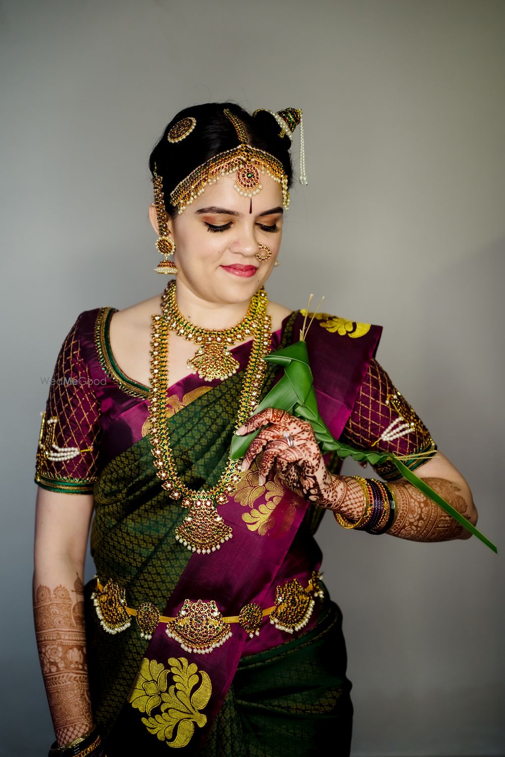 Photo From sneha's andal kondai wedding - By Makeovers by Ranjana Venkatesh