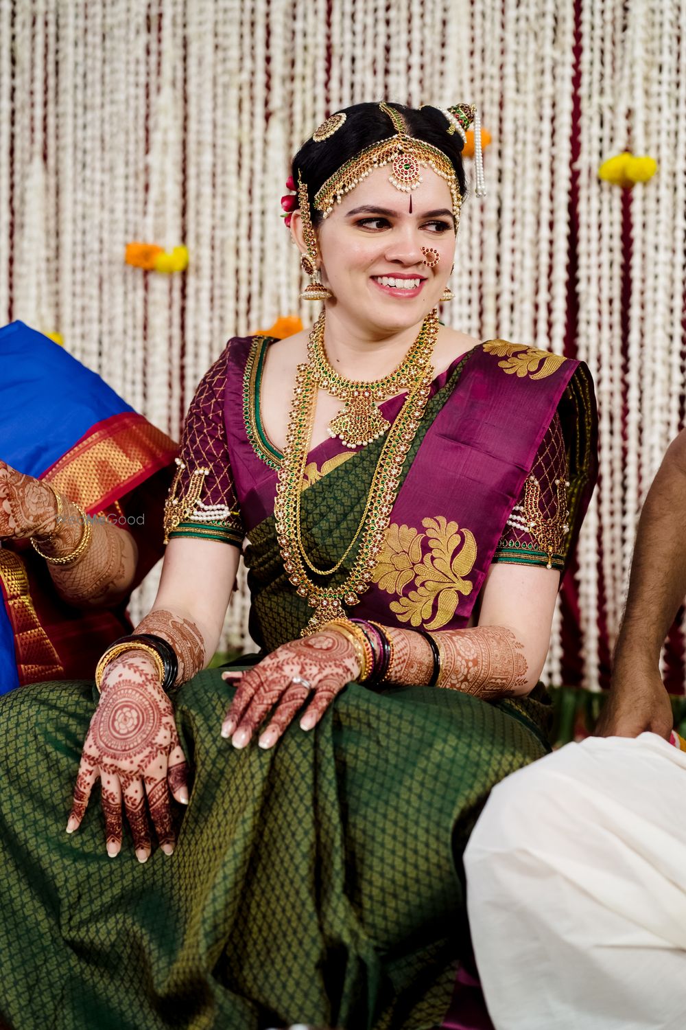 Photo From sneha's andal kondai wedding - By Makeovers by Ranjana Venkatesh