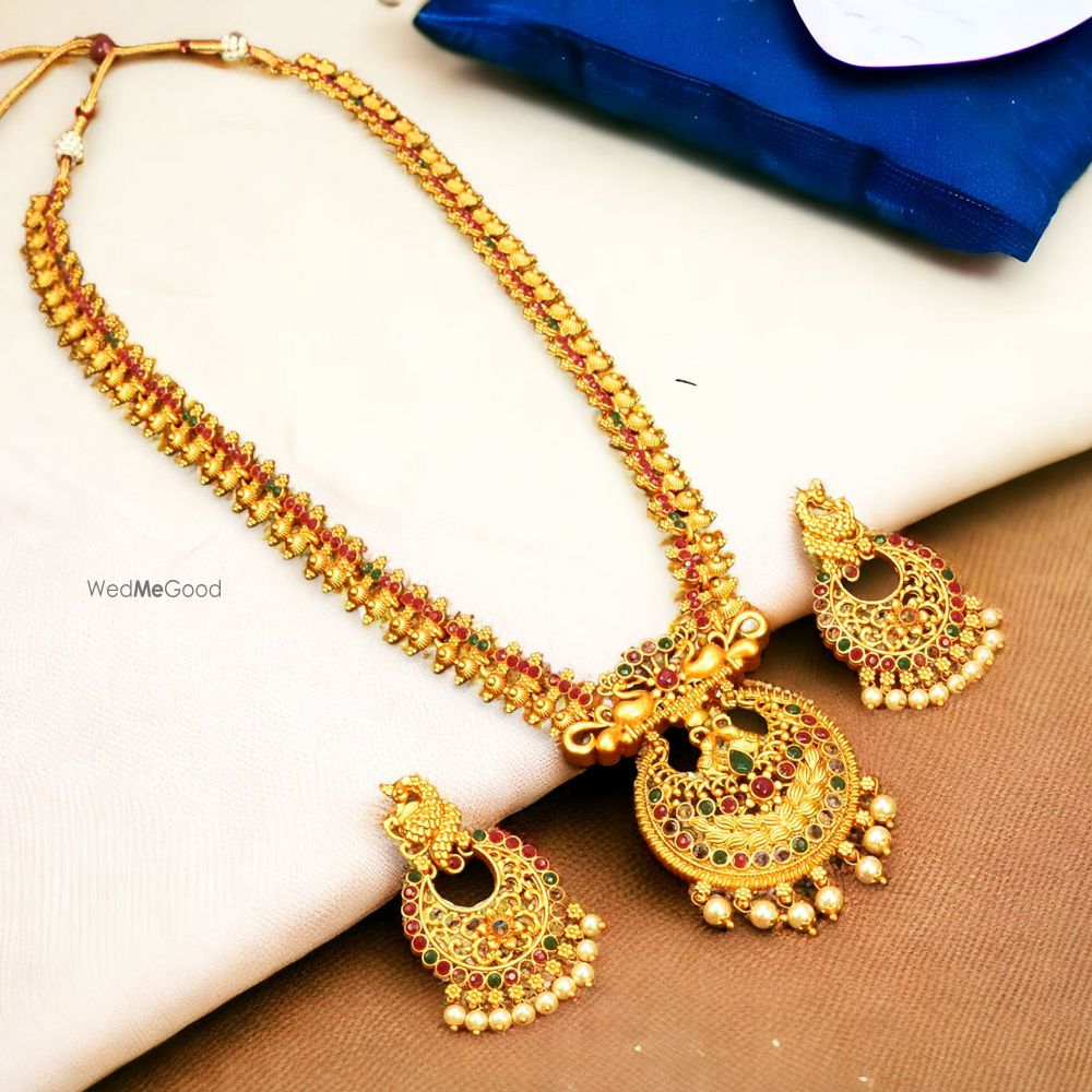 Photo From South Indian Traditional Long Bridal Necklaces - By Kollam Supreme Premium Fashion Jewellery