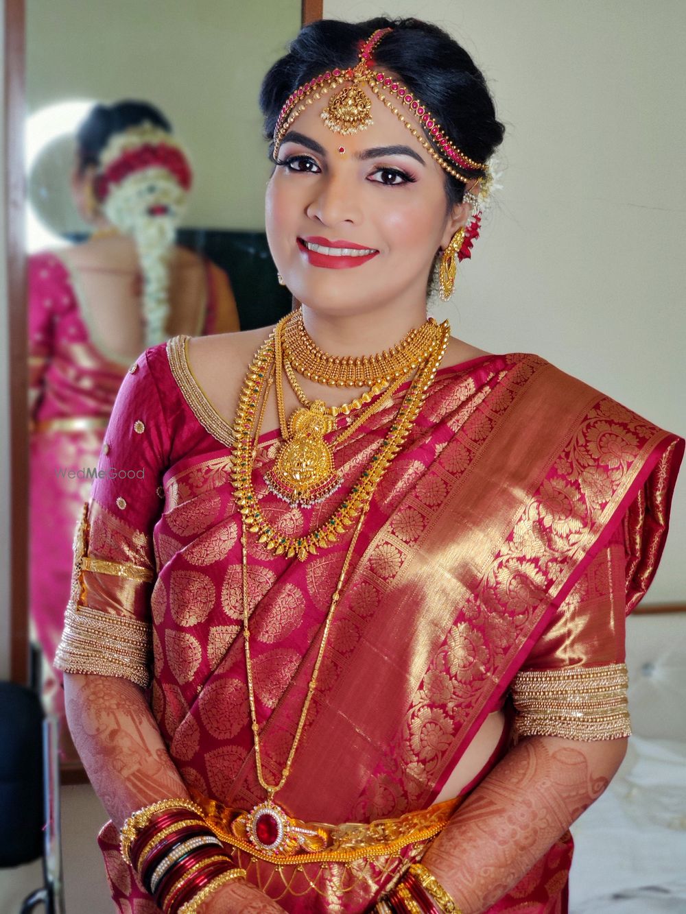 Photo From Raksha’s Wedding - By Sneha SK Makeovers