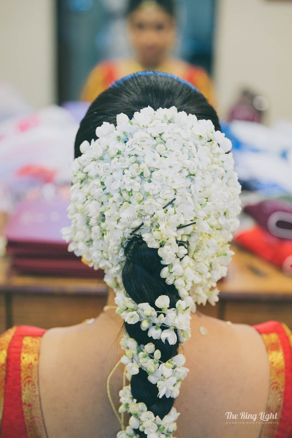 Photo of Bridal braid for South Indian bride