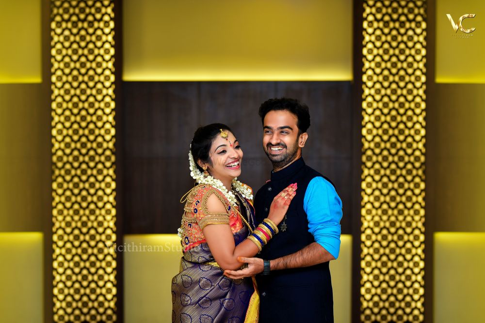 Photo From Raja + Tejaswi | Engagement - By Vicithiram Studio