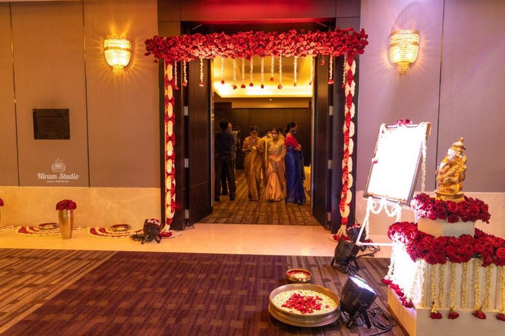 Photo From Nivedita & Bharat Engagement - By Blue Mermaid Events
