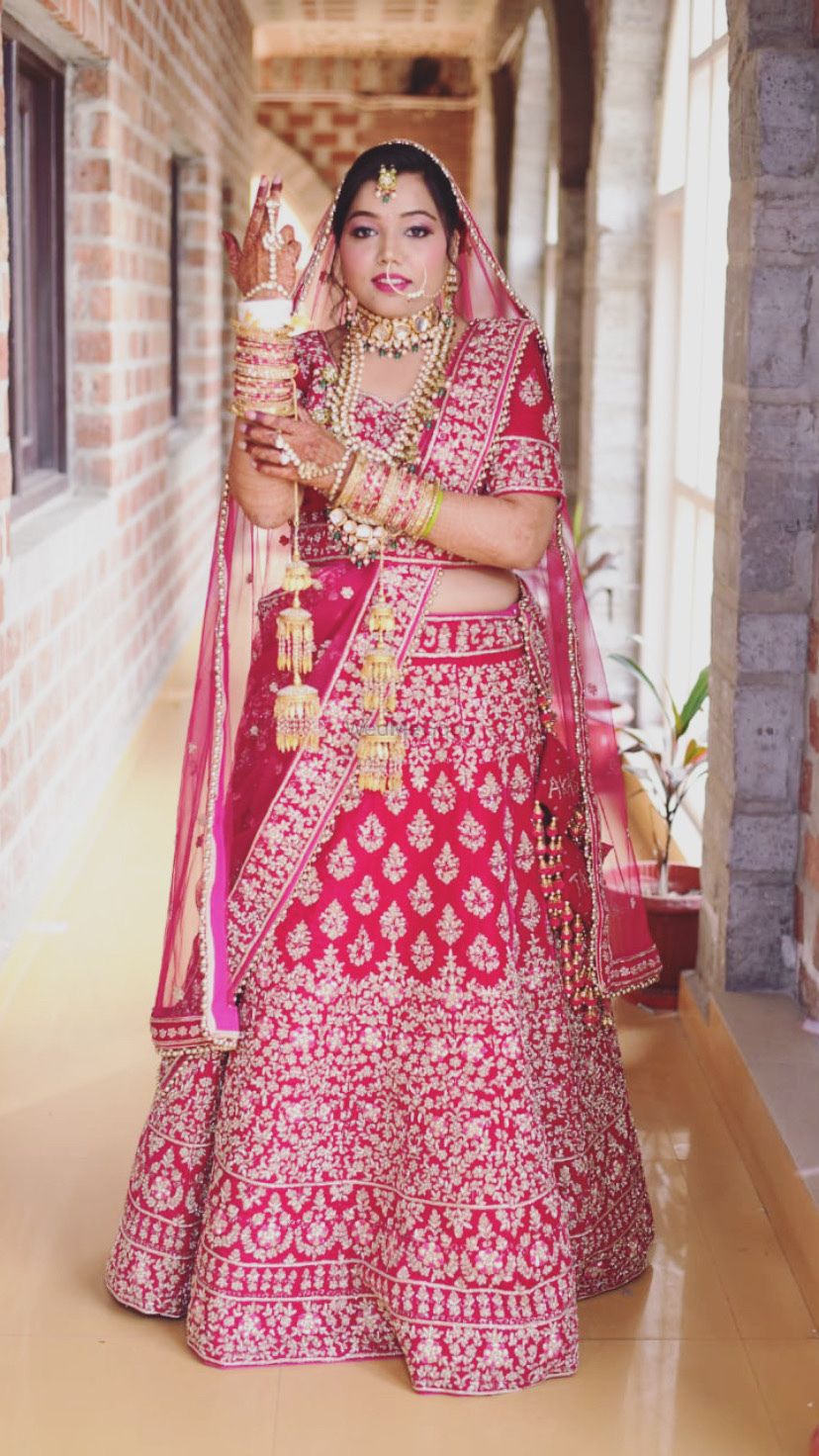 Photo From My Bride Tanya (Noida) - By MUA By Sanwlee