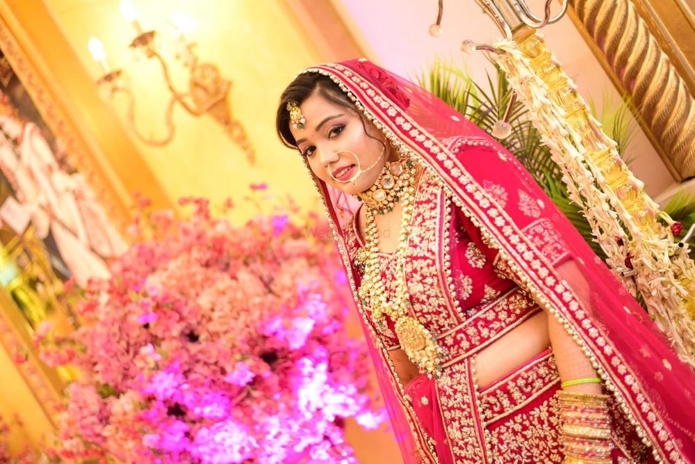 Photo From My Bride Tanya (Noida) - By MUA By Sanwlee