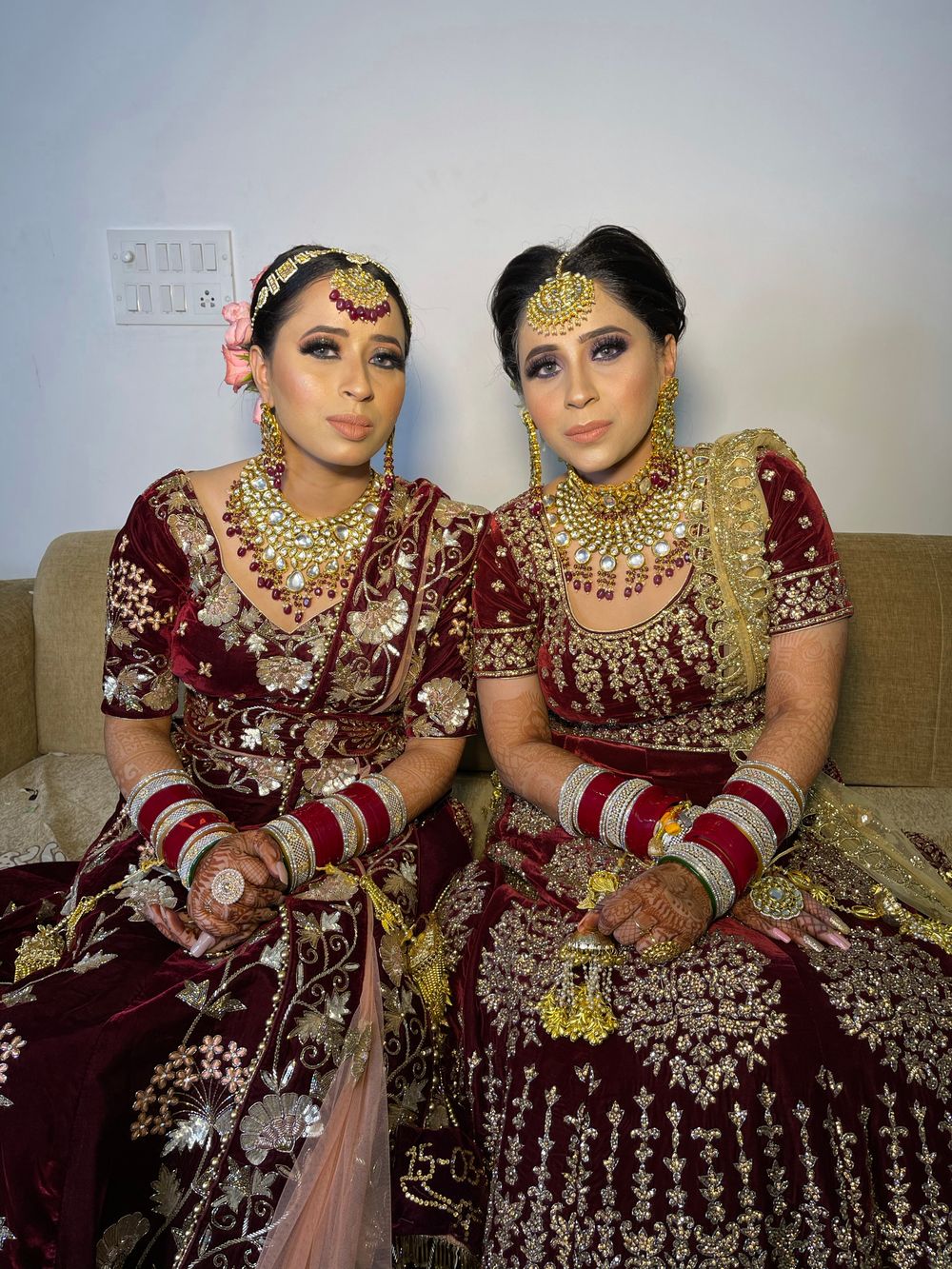 Photo From Sisters Bride together - By Arushi Makeovers