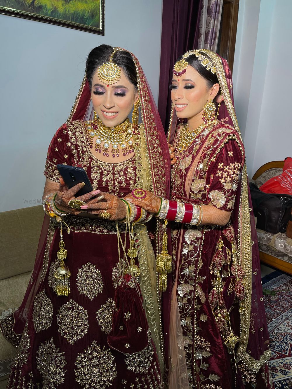 Photo From Sisters Bride together - By Arushi Makeovers