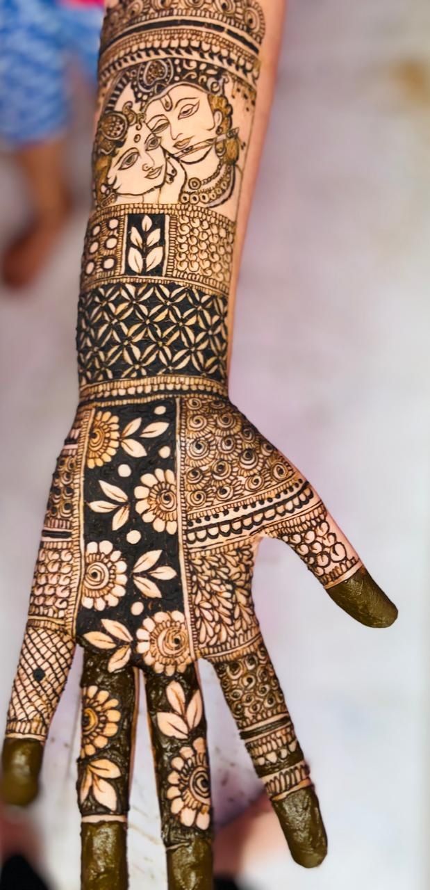 Photo From Bridal Work. - By Henna art by Gurusha Chauhan