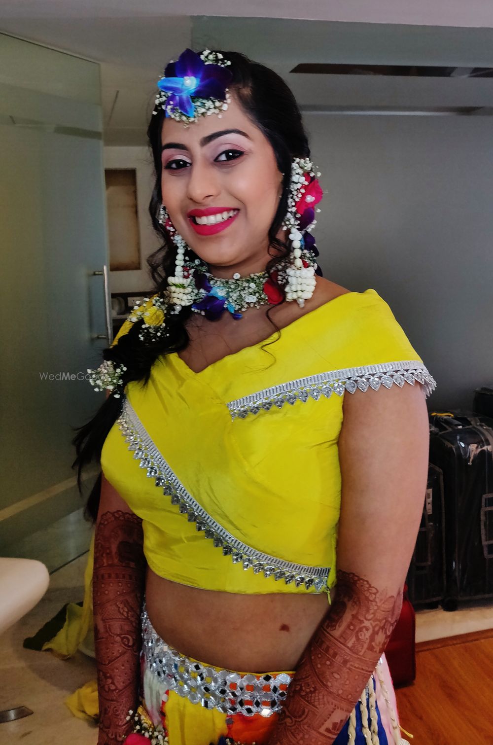 Photo From haldi/mehndi looks - By Nisha Makeup Artist