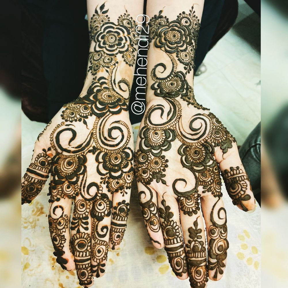 Photo From Bridesmaid Mehendi - By Henna art by Gurusha Chauhan