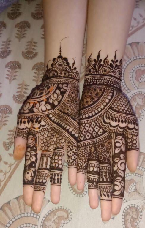 Photo From Bridesmaid Mehendi - By Henna art by Gurusha Chauhan