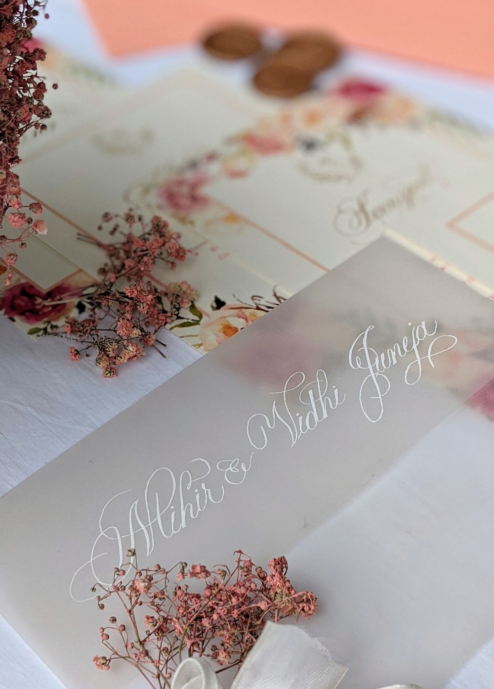 Photo From Pastel Floral Invite Suite - By Solitary Script