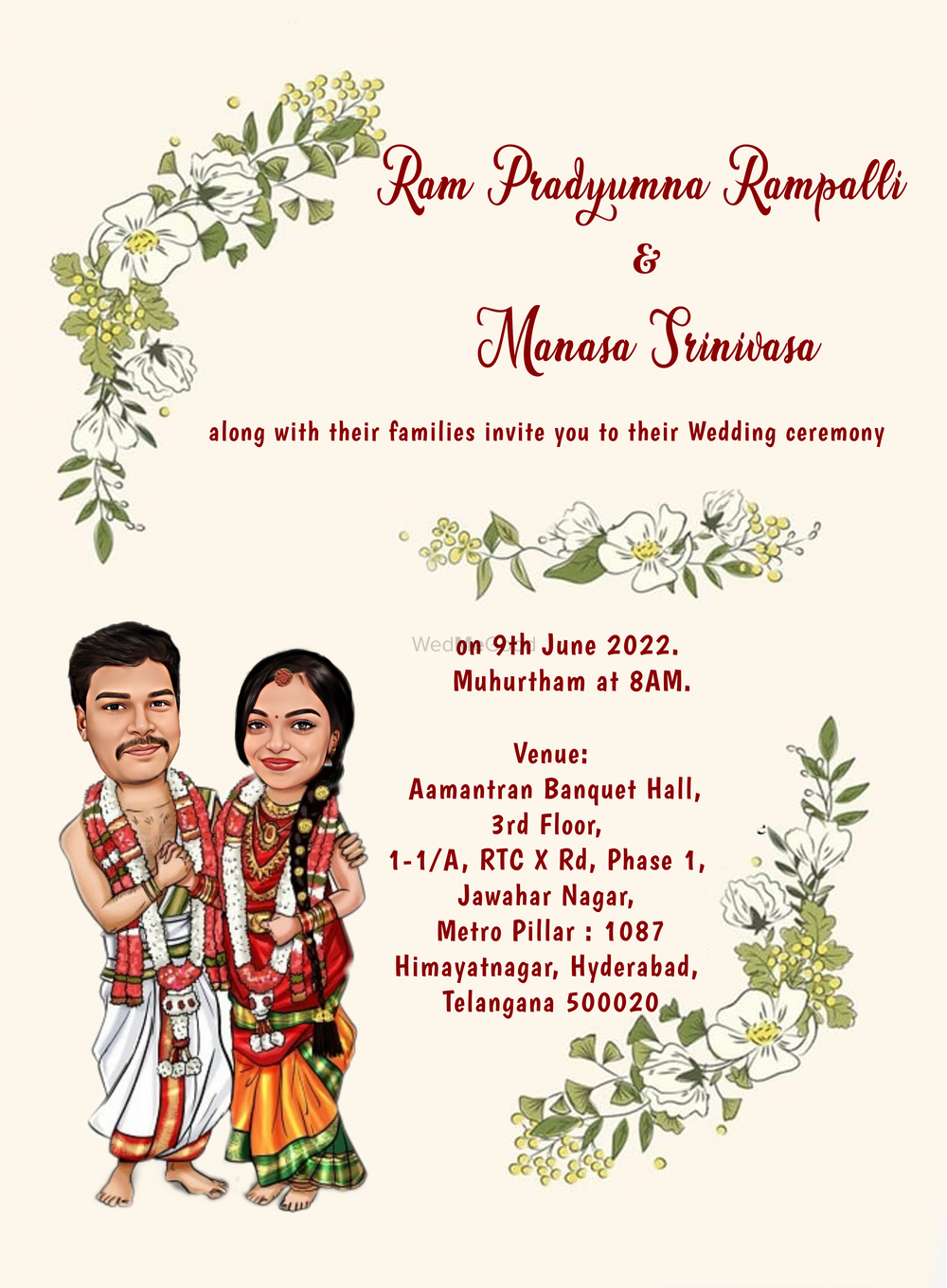 Photo From wedding Invitation - By Wedding Caricatures