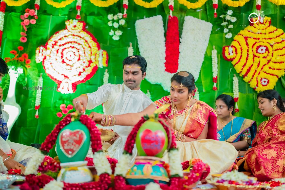 Photo From Manasvi Weds Mohan Giridhar | Wedding Photos | Wedding Photography Studio - By Creative Cloud Designs