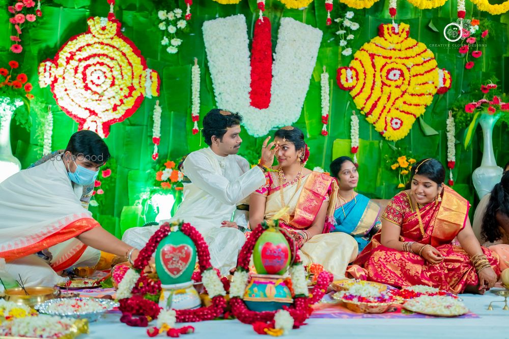 Photo From Manasvi Weds Mohan Giridhar | Wedding Photos | Wedding Photography Studio - By Creative Cloud Designs