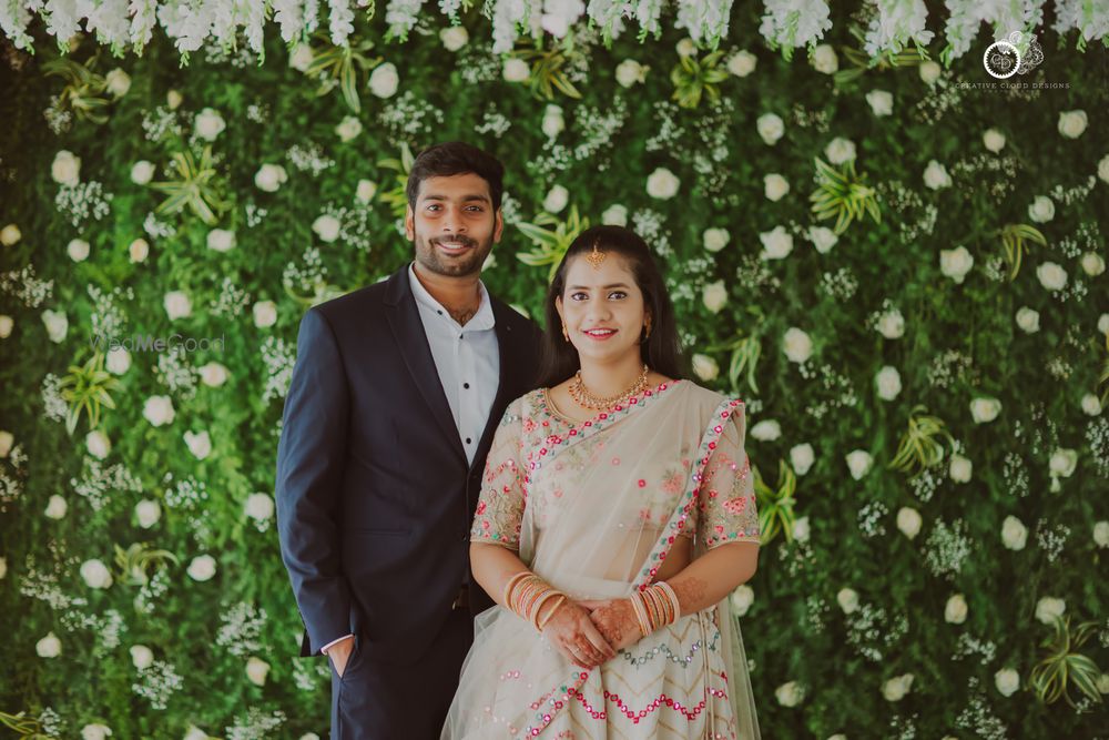 Photo From Swetha Mohan | Engagement Ceremony | Machilipatnam - By Creative Cloud Designs