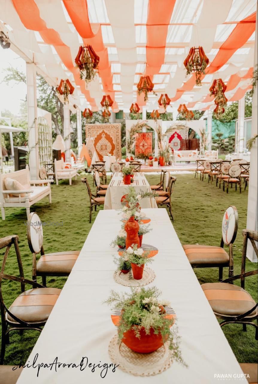 Photo From Boho Setup for a wedding - By Shilpa Arora Designs