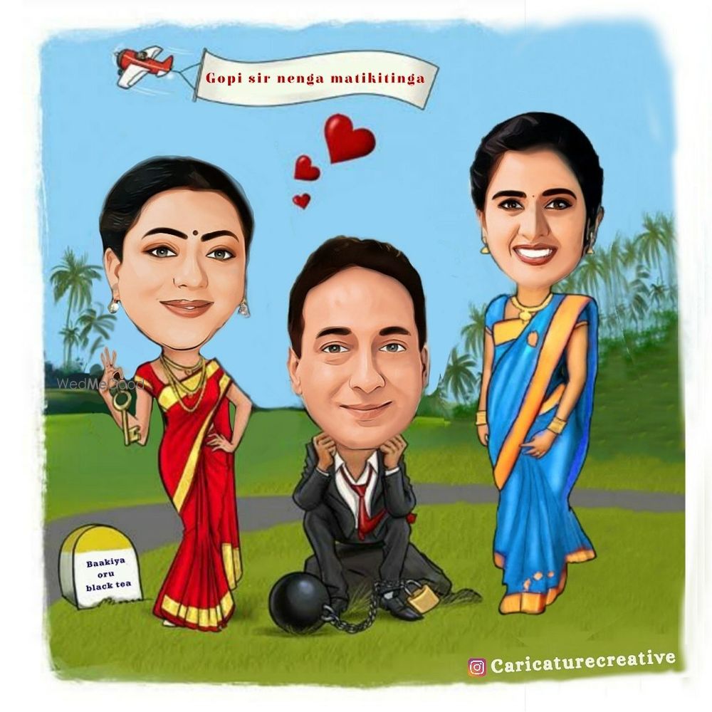 Photo From Invite and gifts - By Wedding Caricatures