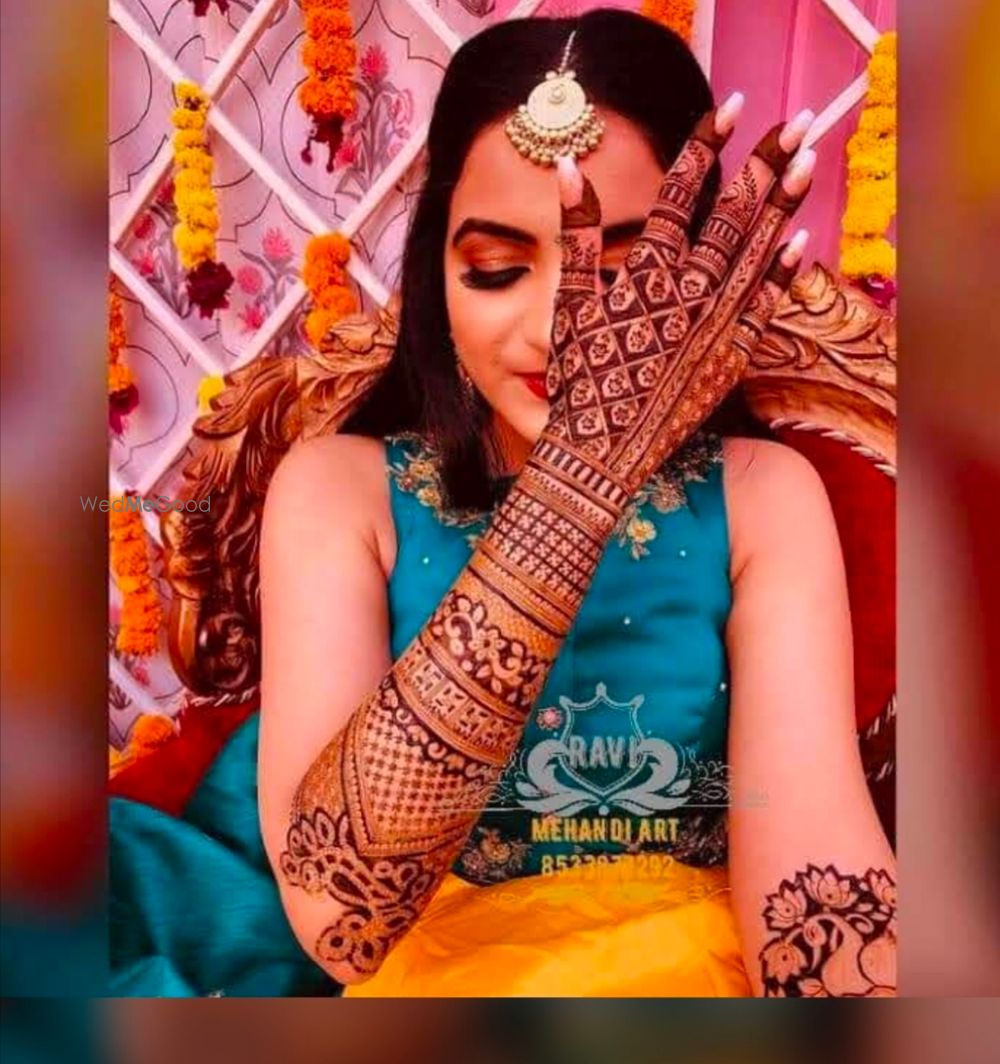 Photo From Rajasthani mehndi art - By Ravi Bridal Mehndi