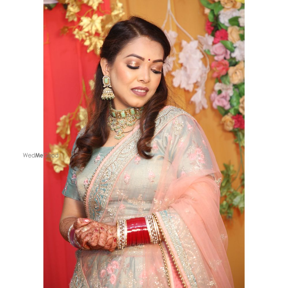 Photo From RECEPTION AND ENGAGEMENT   - By Makeover by Harpreet Kaur