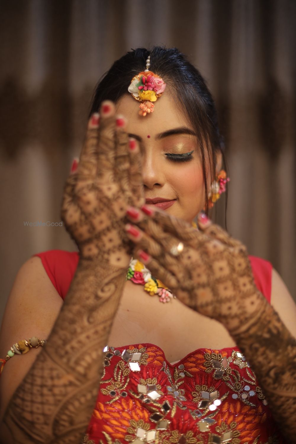 Photo From HALDI AND MEHNDI - By Makeover by Harpreet Kaur