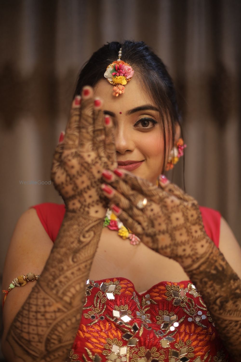 Photo From HALDI AND MEHNDI - By Makeover by Harpreet Kaur