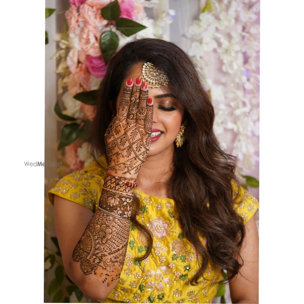 Photo From HALDI AND MEHNDI - By Makeover by Harpreet Kaur