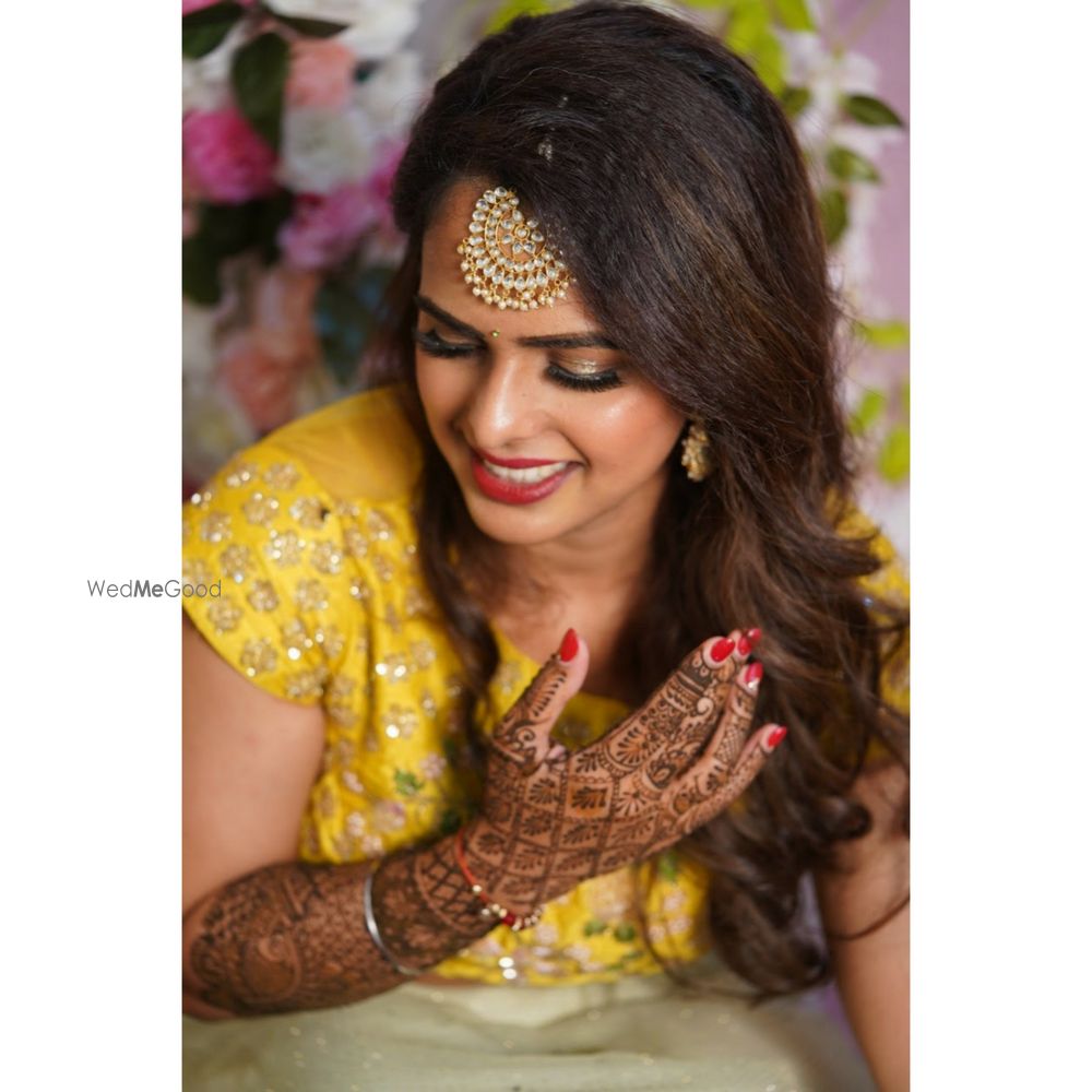 Photo From HALDI AND MEHNDI - By Makeover by Harpreet Kaur