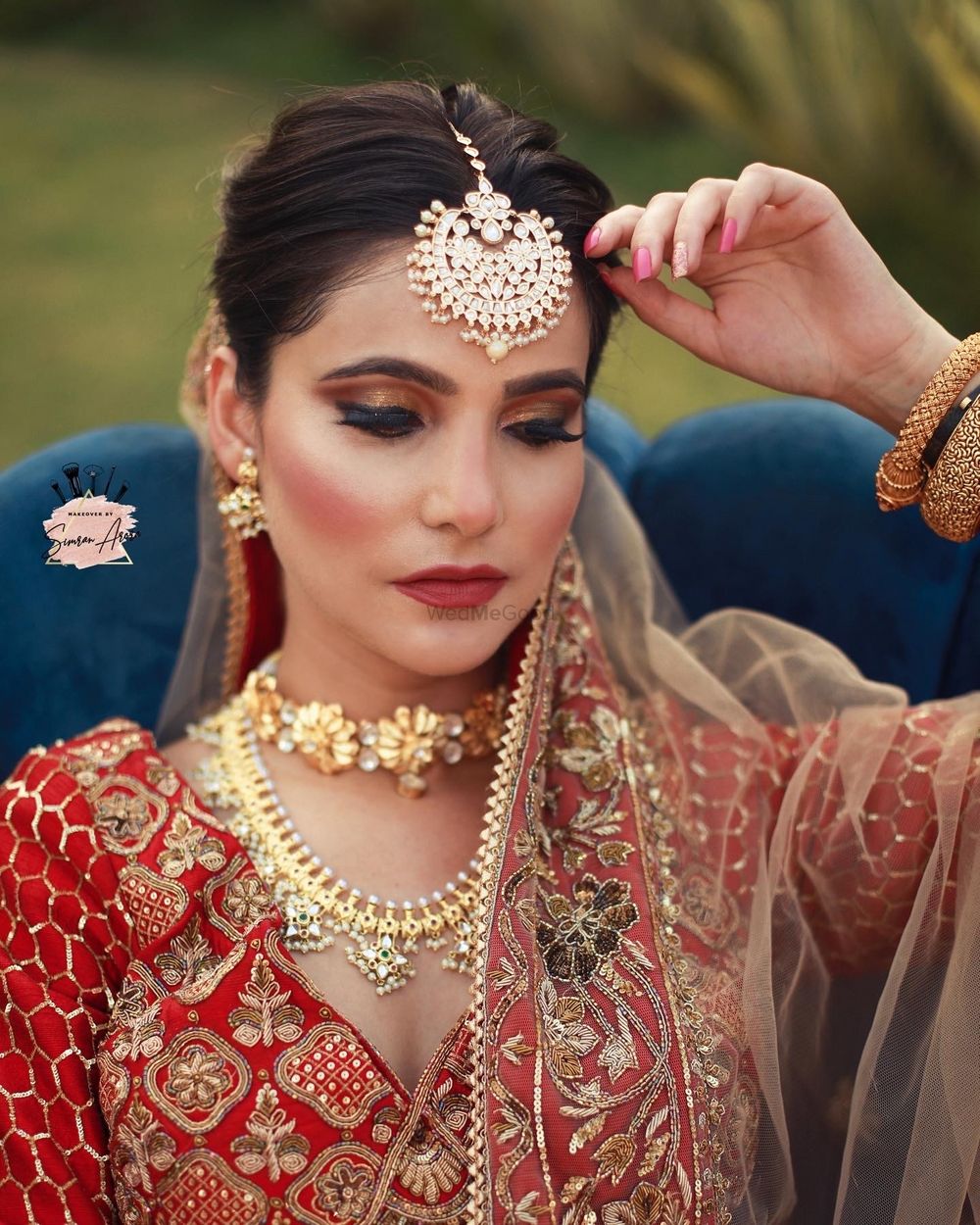 Photo From Bride Manpreet Kaur - By Makeovers by Simran Arora