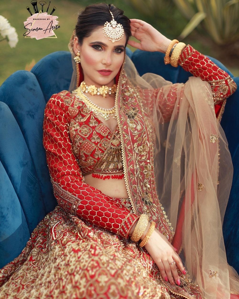 Photo From Bride Manpreet Kaur - By Makeovers by Simran Arora