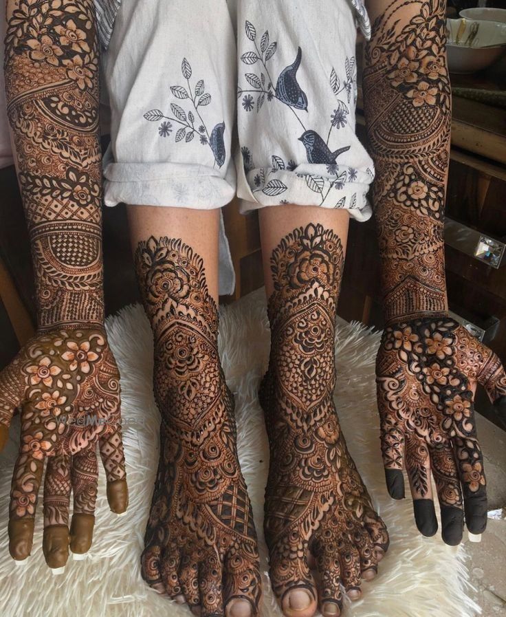 Photo From bridal mehndi designs - By Deepak Mehandi Art