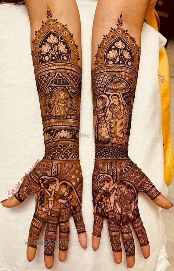 Photo From bridal mehndi designs - By Deepak Mehandi Art
