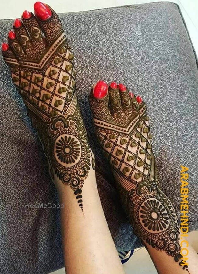 Photo From bridal mehndi designs - By Deepak Mehandi Art