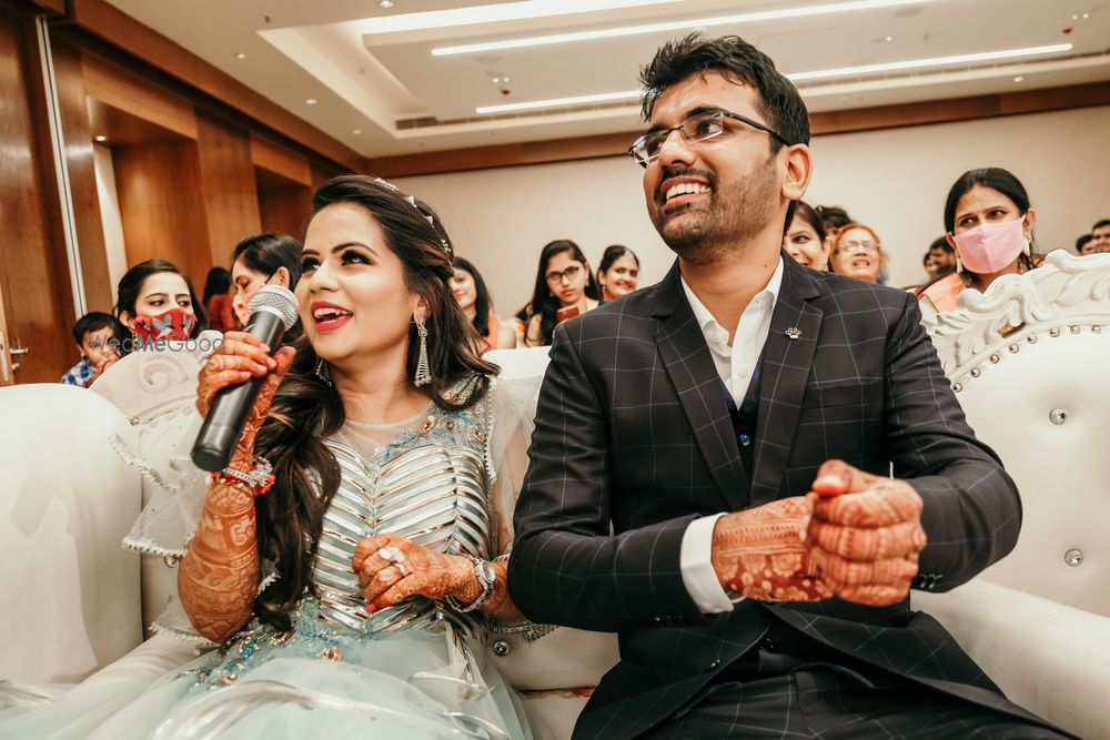 Photo From Vidhi & Vaibhav (Cocktail & Sangeet) - By Vishal Shirke Photography