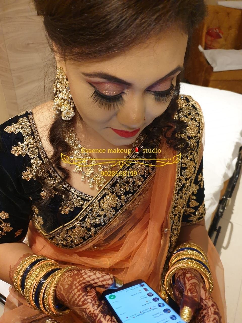 Photo From Gorgeous Bridal Makeup - By Essence Makeup Studio