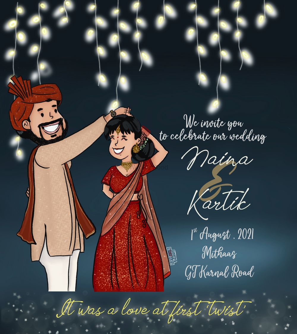 Photo From Naina ❤️ Kartik  - By SuPr Doodles