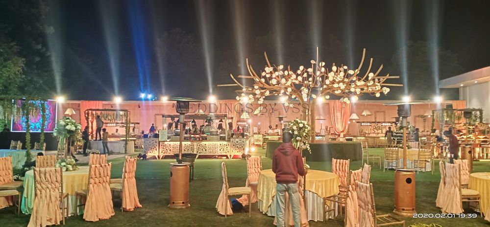 Photo From Peach Gold Sangeet Party - By VSS Weddings & Events