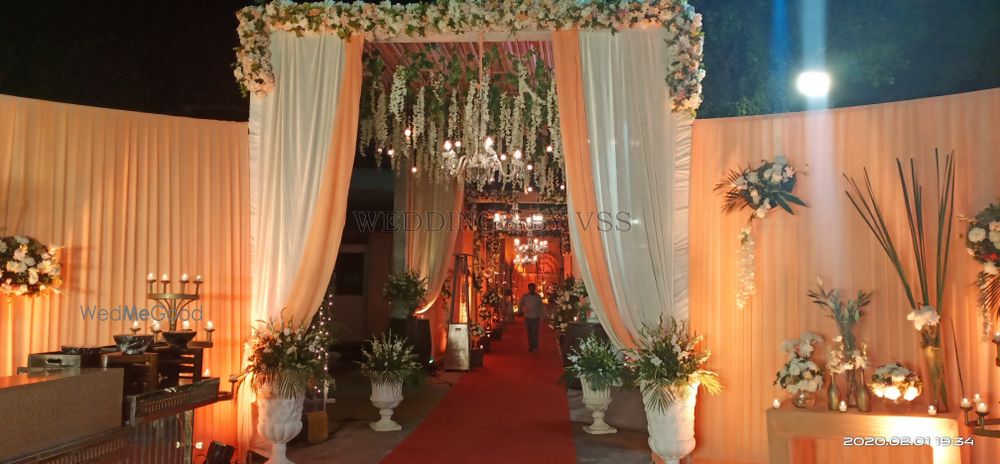 Photo From Peach Gold Sangeet Party - By VSS Weddings & Events