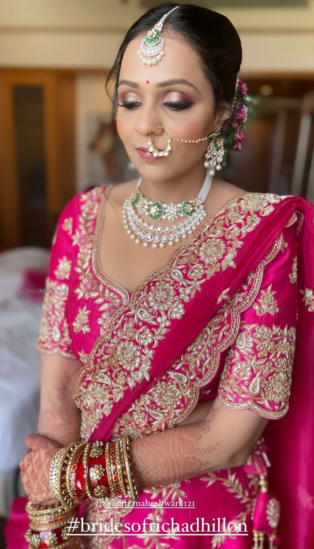 Photo From brides 2020-2021 - By Richa Dhillon Makeup Artist 