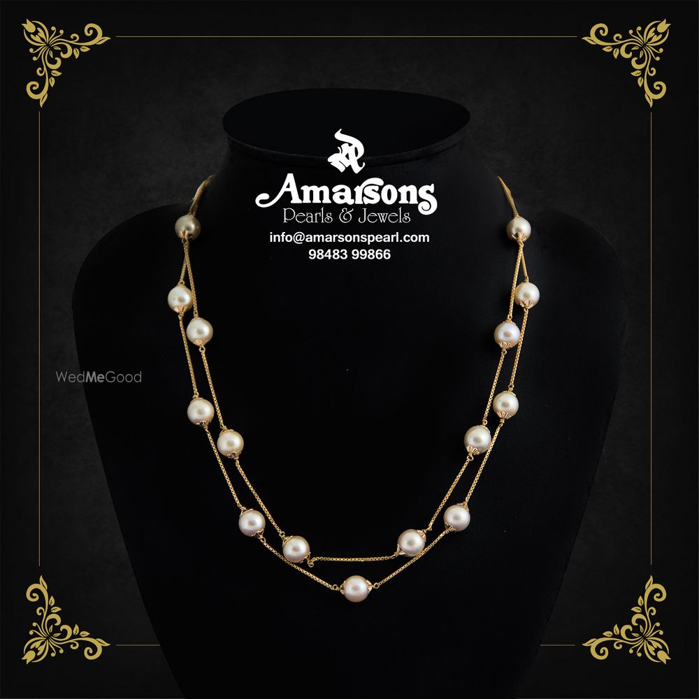 Photo From Gold Jewellery - By Amarsons Pearls & Jewels