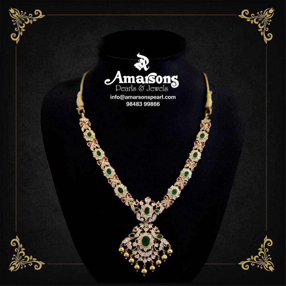 Photo From Gold Jewellery - By Amarsons Pearls & Jewels