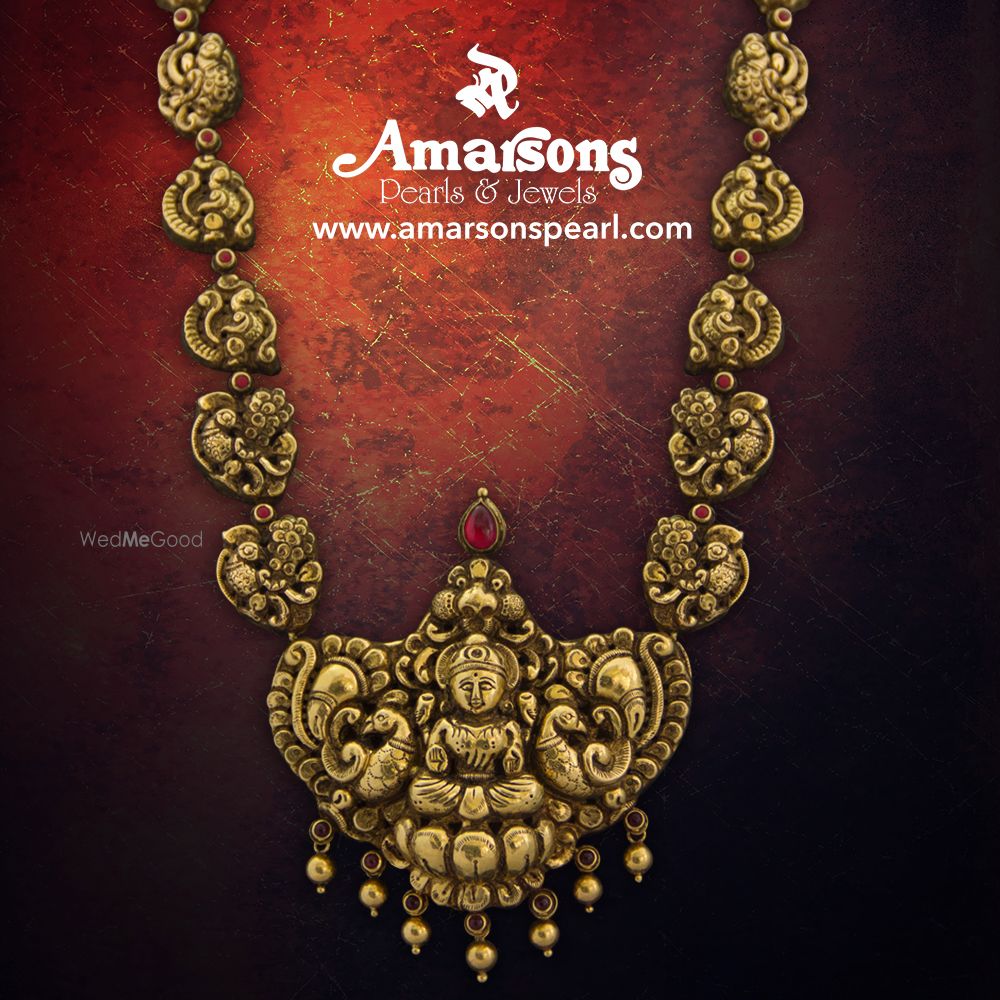 Photo From Gold Jewellery - By Amarsons Pearls & Jewels