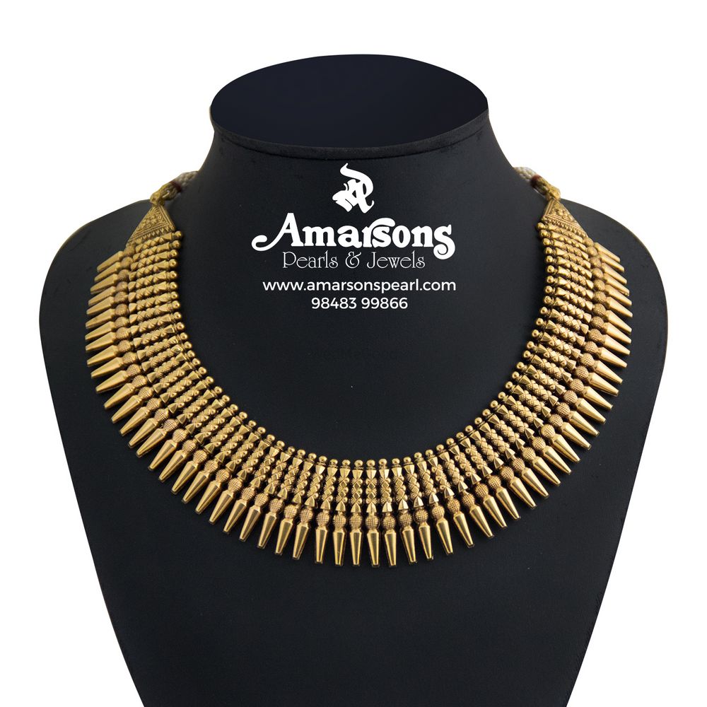 Photo From Gold Jewellery - By Amarsons Pearls & Jewels